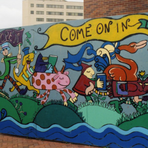 "Come On In" ICPL Construction Wall Panel, 2002