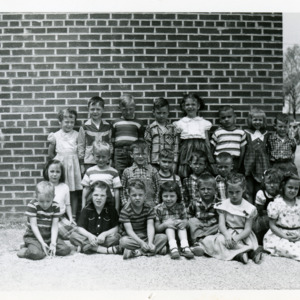 Coralville School Class Photo, undated