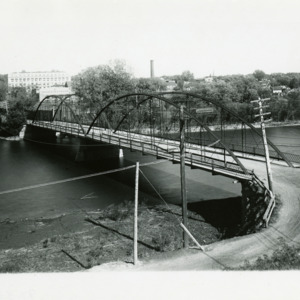Iowa River Bridge, undated