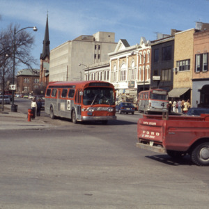 Corner of South Clinton and Washington Streets, 1977