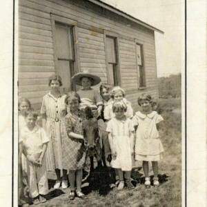 School on Holiday Road, Coralville, 1935-1936
