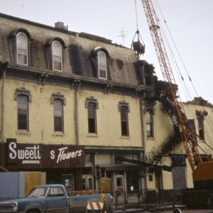 Sweeting's Flowers Building Demolition, 1970-1976