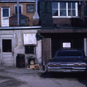 Unidentified alley, 1965