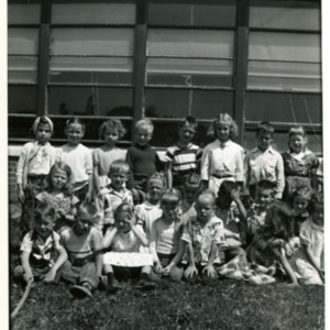 Coralville School Kindergarteners, Morning Group, Spring 1953
