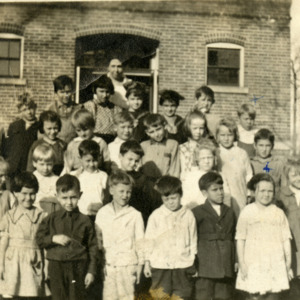 Kirkwood School Class, Iowa City, undated