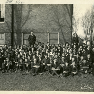 Lone Tree High School, November 2, 1922