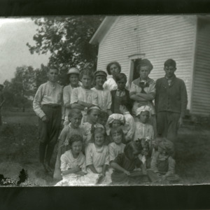 Schoolchildren, date unknown 