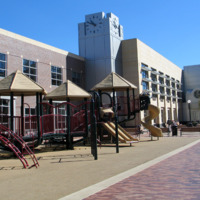 South Side of Finished Library Building, 2005