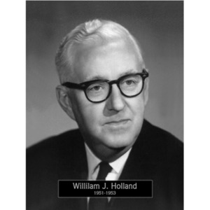 1951-1953: Mayor William Holland