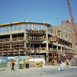 Plaza Centre One Construction, 1975