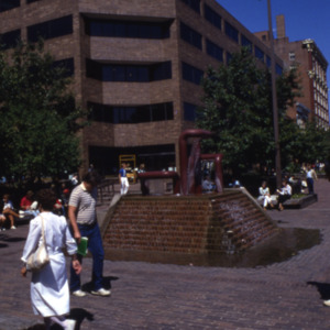 Plaza Centre One and Fountain, 1980s