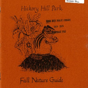 Hickory Hill Park Fall Nature Guide