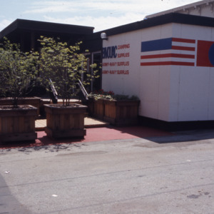 Bivouac Store during Urban Renewal, 1973