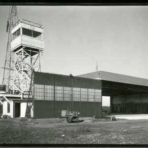 Iowa City Airport hangar, 1930