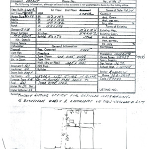 [1960s] Property description for 530 Ferson Avenue
