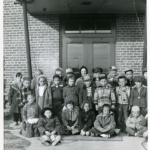Coralville School Kindergarteners, Morning Group, Spring 1954