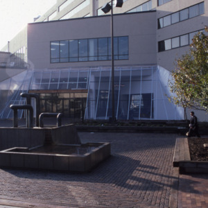 Downtown fountain, Pedestrian Mall, 1984