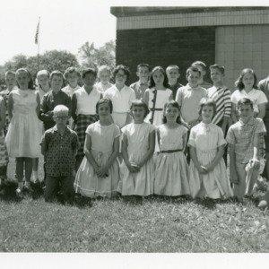Coralville School 5th Grade Class, 1961-1962