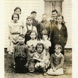 School on Holiday Road, Coralville, 1935-1936