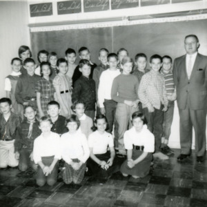 Coralville School Class Photo, November 1960