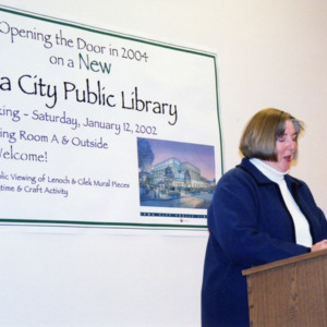 Library Director's Groundbreaking Speech, 2002