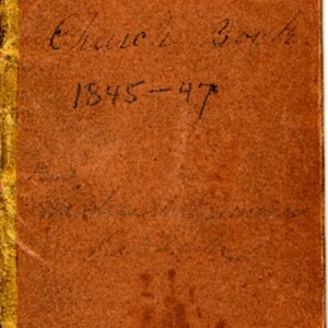1847 Rev. Michael Hummer’s Church Book, 1845-1847