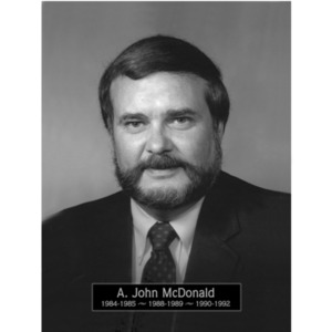 1984, 1988-1991: Mayor John A. McDonald