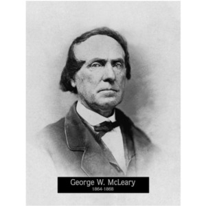 1864-1868: Mayor George McCleary